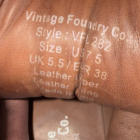 VINTAGE FOUNDRY COMPANY COMBAT BOOTS - Picture 10 of 12